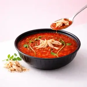 Борщ з куркою