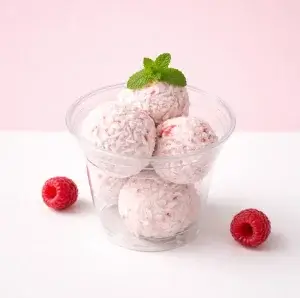 Малинове рафаелло з кеш'ю