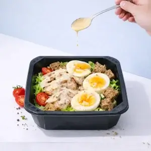 Салат Цезар з індичкою